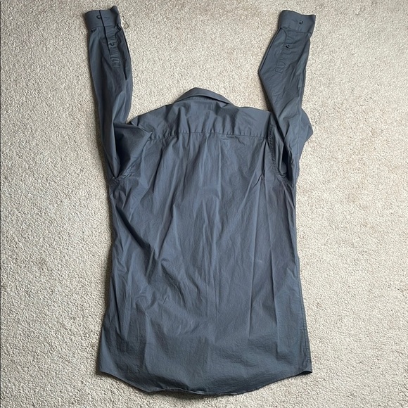 Apt. 9 Slim Fit Gray Dress Shirt - Picture 6 of 6